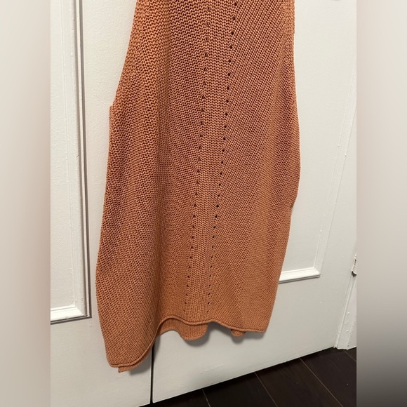Zara crochet Burnt Orange Knit Tank Top Size Small Women’s - Picture 4 of 10